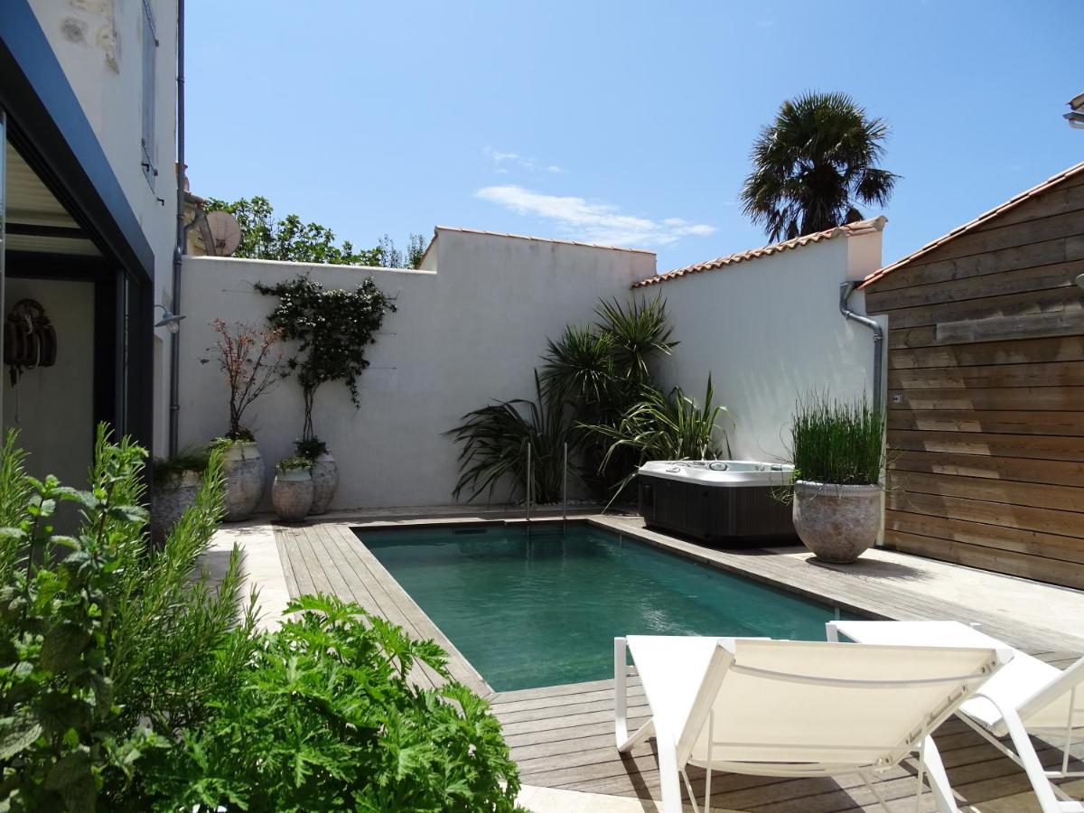 Maison Le Clos Neraud Avec Piscine Et Spa Saint-Martin-de-Ré Exterior foto